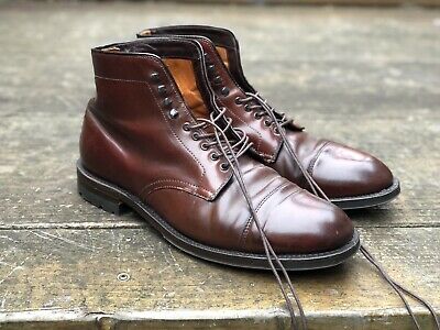 Alden 39623HC Ravello Shell Cordovan Plain Toe Boot