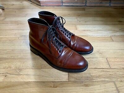 Alden 39623HC Ravello Shell Cordovan Plain Toe Boot