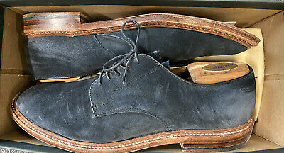 alden blue suede
