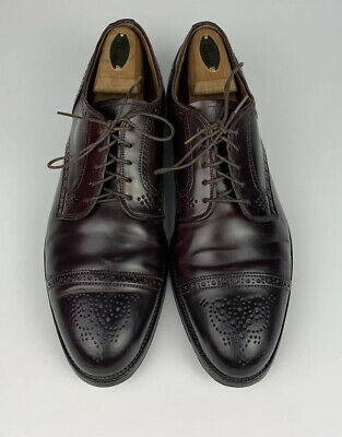 Alden 2196 Color 8 Shell Cordovan Medallion Tip Blucher