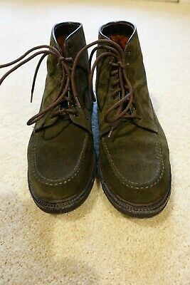 Alden 3563 Hunting Green Suede Michigan Boot