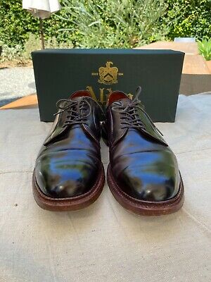 Alden D5411 Color 8 Shell Cordovan Plain Toe Blucher