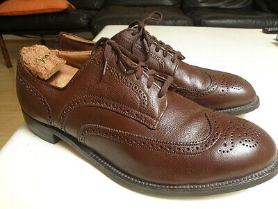 Alden 552 Brown Short Wing Tip Blucher