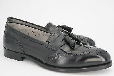 Alden 611 Black Calfskin Tassel Loafer