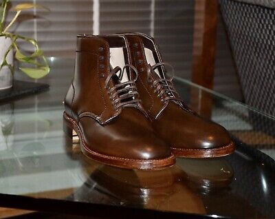 Alden G0801H Cigar Shell Cordovan Plain Toe Boot