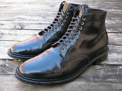 Alden D6842C Black Shell Cordovan Plain Toe Boot