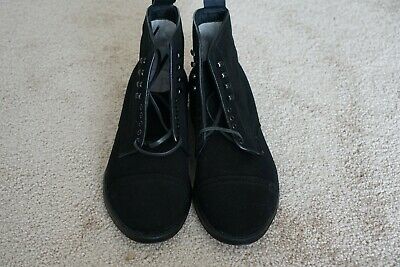 Alden 4197F Black Suede Plain Toe Boot