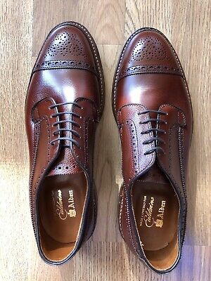 Alden D9509C Brown Alpine Grain Medallion Tip Blucher