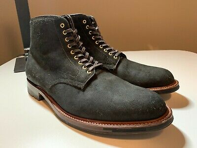 Alden D7845C Earth Reverse Chamois Plain Toe Boot