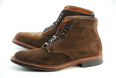 Alden D9805HC Brown Suede Plain Toe Boot