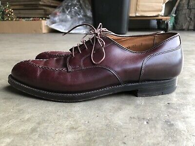 Alden 964 Burgundy Calfskin Norwegian Front Blucher | Alden Model