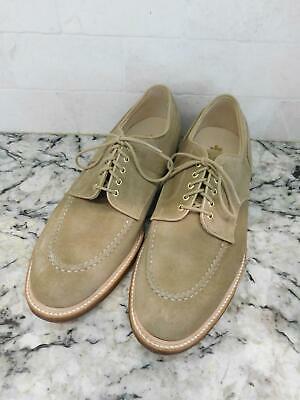 Alden D5603 Tan Suede Mocc Toe Blucher