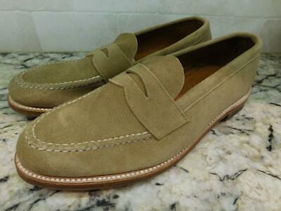 Alden D9202F Tan Suede LHS / Penny Loafer