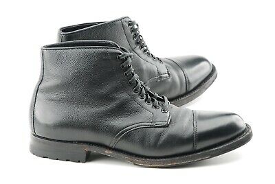 Alden D6831C Black Regina Grain Cap Toe Boot