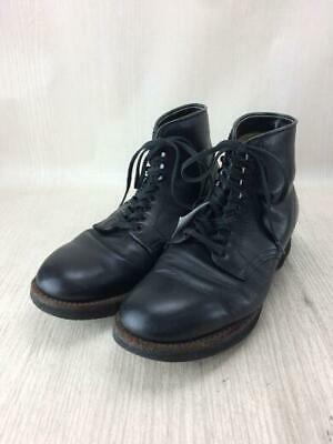 Alden 45912H Black Plain Toe Boot