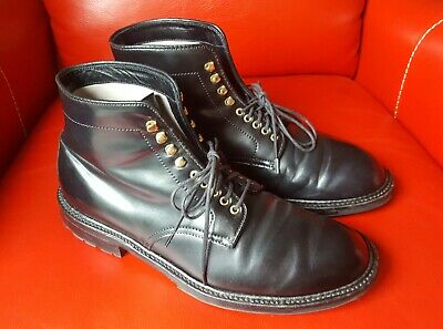 Alden D7807HC Black Shell Cordovan Plain Toe Boot