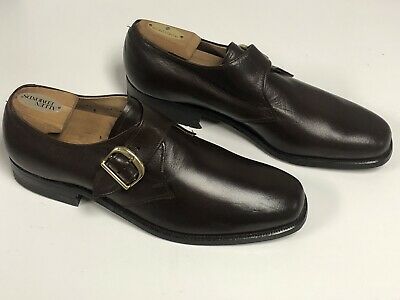 Alden 766 Brown Calfskin Monk Strap