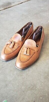 Alden 3682 Tan Calfskin Tassel Loafer