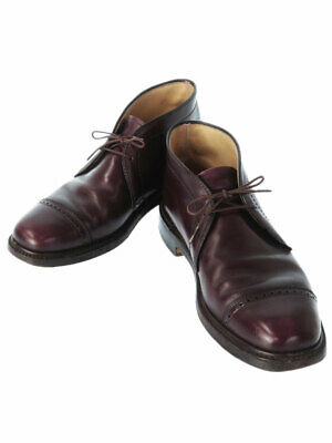 Alden 1243 Burgundy Calfskin Chukka