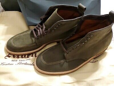 Alden D9924H Hunting Green Reverse Chamois Indy Boot