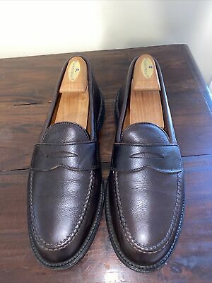 Alden 67190 Dark Brown Regina Grain LHS / Penny Loafer