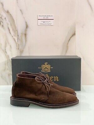 Alden 14960 Dark Brown Suede Chukka