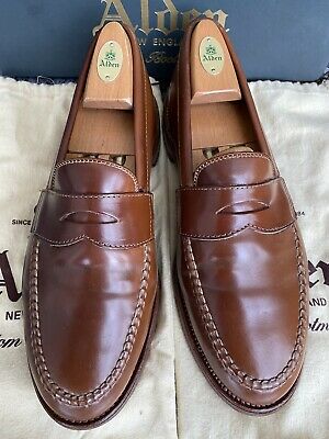 Alden 7160 Whiskey Shell Cordovan LHS / Penny Loafer