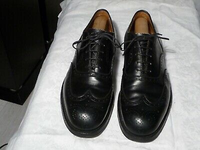Alden 937 Black Calfskin Wing Tip Bal