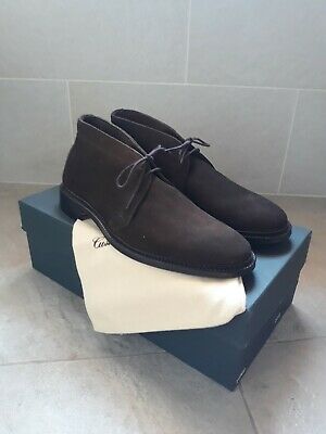 Alden 14960 Dark Brown Suede Chukka