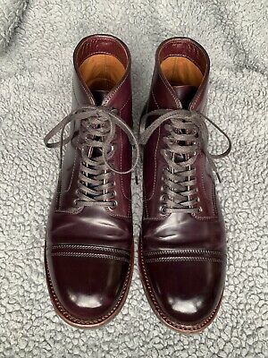 Alden D9834HC Color 8 Shell Cordovan Cap Toe Boot
