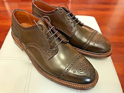 Alden 21520 Cigar Shell Cordovan Medallion Tip Blucher