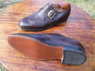 Alden 766 Brown Calfskin Monk Strap