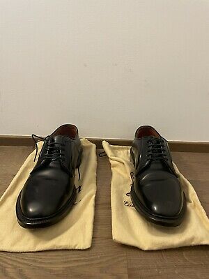 Alden 9901Y Black Shell Cordovan Plain Toe Blucher