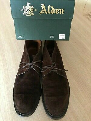 Alden 1472Y Brown Suede Chukka