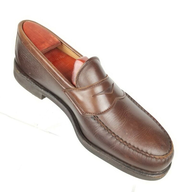 alden 新品　us7 45067 Alden 99267 Black Calfskin LHS / Penny Loafer | Alden Model Project