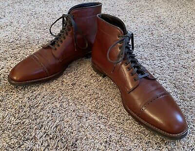 Alden D9830C Brown Alpine Grain Perforated Cap Toe Boot