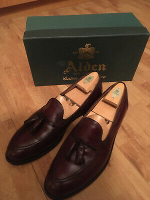 Alden 769 Burgundy Calfskin Tassel Loafer