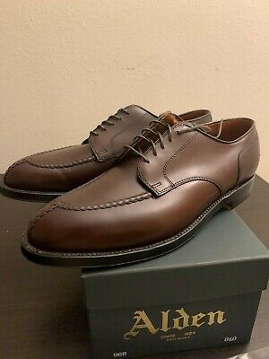 Alden 968 Brown Calfskin Norwegian Front Blucher Alden Model Project