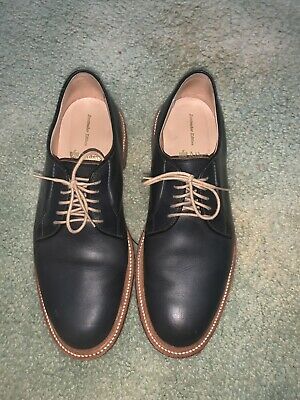 Alden 94709 Navy Chromexcel Plain Toe Blucher