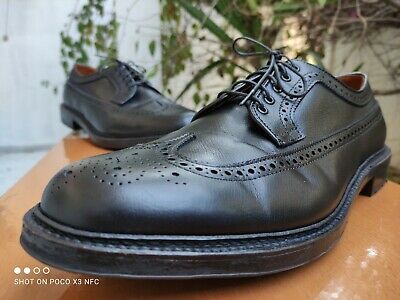 Alden D6502C Black Alpine Grain Long Wing Blucher