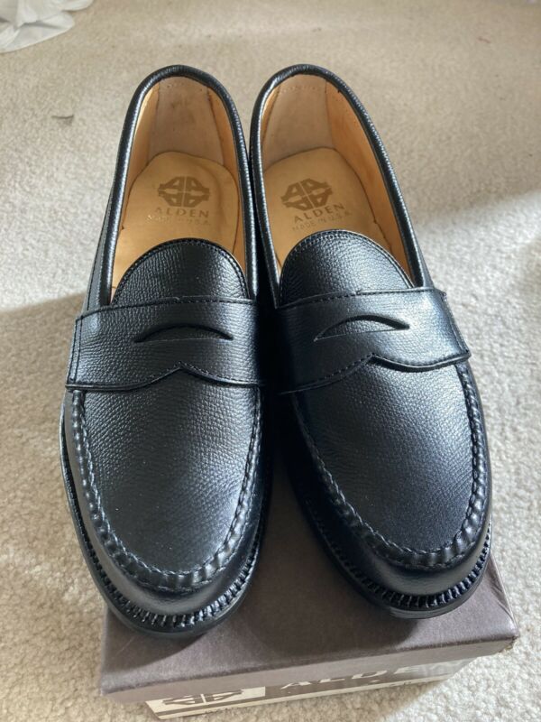 Alden 6737 Black Alpine Grain LHS / Penny Loafer | Alden Model Project