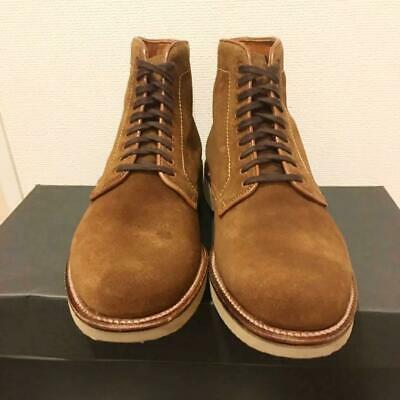 Alden D6816 Snuff Suede Plain Toe Boot