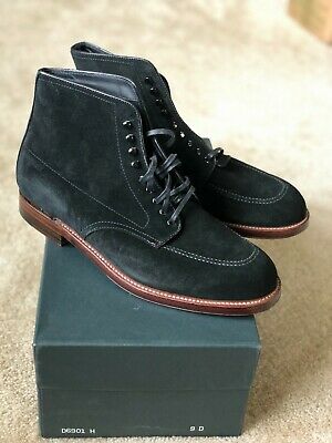 Alden D6901H Black Suede Indy Boot