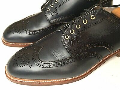 Alden D3602 Navy Chromexcel Short Wing Tip Blucher