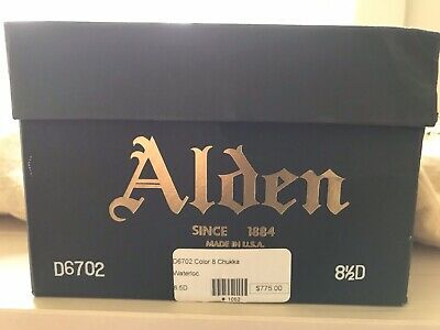 Alden D6702 Color 8 Shell Cordovan Chukka