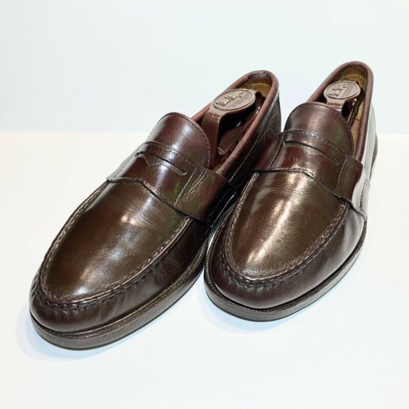 Alden H493 Brown Calfskin Full Strap Loafer Alden Model Project