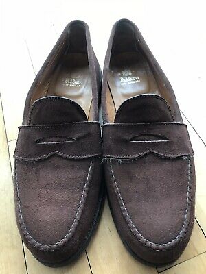 Alden 6768 Dark Brown Suede LHS / Penny Loafer