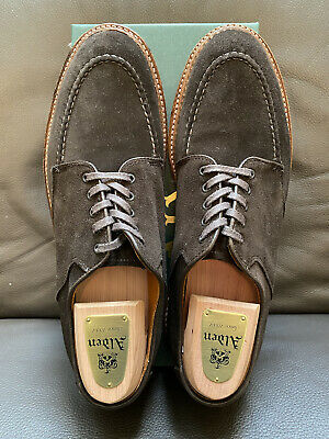 Alden D7612C Chocolate Suede Saddle Shoe