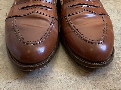 Alden 6830 Whiskey Shell Cordovan Full Strap Loafer