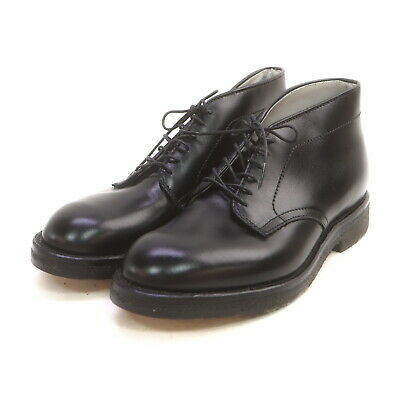 Alden N6814 Black Calfskin 6 Eyelet Chukka